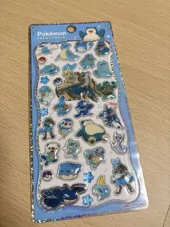 ポケモン プチドロップステッカー ブルー