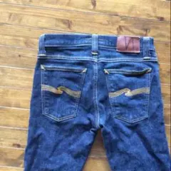 ヌーディジーンズ　生デニム　スキニー　超美品