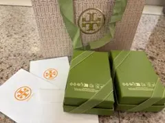 TORY BURCH ギフトボックス 2個セット ショッパー付き