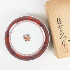 【美品！ 】館林源右衛門　蓋付き飯碗 5客　染錦　橘絵　共箱あり 美品！ 】館林源右衛門 蓋付き飯碗 5客 染錦 橘絵 共箱あり 2025年最新