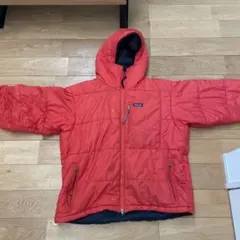 patagonia ダスパーカーダウンジャケット オレンジ　激レア　ビンテージのサムネイル