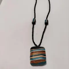 ハンドメイド チョーカー ペンダント マルチカラー