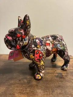 ポンピドゥ フレンチブルドッグ 貯金箱　陶器