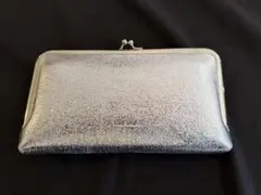 niko and… がま口財布　シルバー 小物入れ 化粧ポーチ