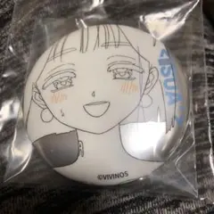 【新品】エイリアンステージ スア 缶 バッジ 線画 エイステ