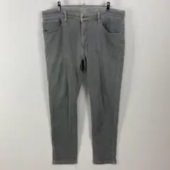 UNIQLO ユニクロ EZYジーンズ デニムパンツ ストレッチ 灰色 XL