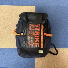 ALPHA INDUSTRIES バックパック ネイビー/オレンジ