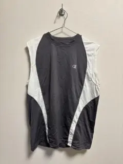 Champion チャンピオン タンクトップ グレー/ホワイトのサムネイル