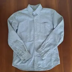 ciao:indenture ストライプ長袖シャツ XS　羽衣シャツ