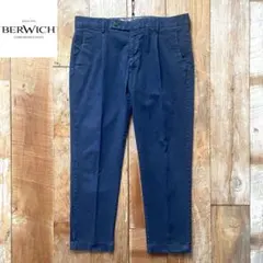 【美品】BERWICH morello 1p コットン スラックス パンツ 50のサムネイル