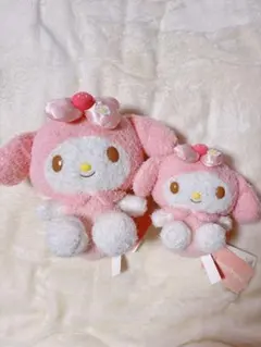 【希少レア】タグ付き2点セットマイメロディ春いちごドールぬいぐるみ