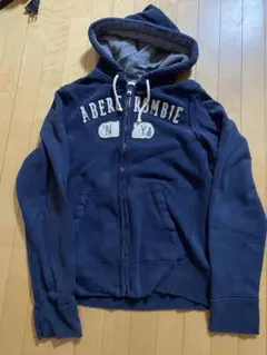 Abercrombie & Fitch ネイビー パーカー XX-LARGE