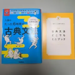 八澤のたった6時間で古典文法