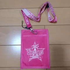 【SALE】横浜DeNAベイスターズ チケットホルダー ピンクのサムネイル