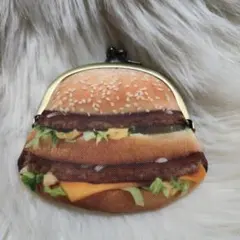マクドナルド(ビックマック)ハンバーガー小銭入れ【がま口】最終価格