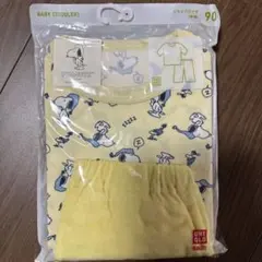 新品　ユニクロ　スヌーピー 半袖パジャマ　ドライパジャマ　90
