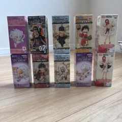 ワンピース ワールドコレクタブルフィギュア 10点セット