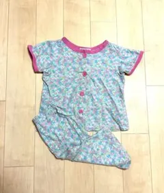 お値下げ　Ampersand キッズ パジャマ 花柄 90 リバティのサムネイル
