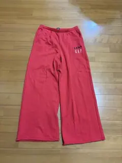GAP 30周年記念 スウェットパンツ レッド　M