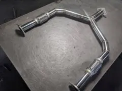 AXVH70カムリ！オリジナルフロントストレートマフラー！オール