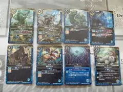 【バトスピ】エントリーデッキ　蒼淵の凶獣　シングル８種