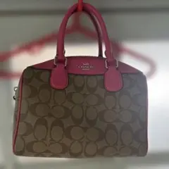 2026年最新】coach ミニボストン シグネチャーの人気アイテム - メルカリ