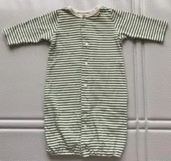 ツーウェイオール　緑ストライプ50-60