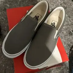 VANS スリッポン　グレー