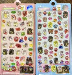 【正規品】和柄 まねきねこ 3D立体 かわいい 　2枚セット