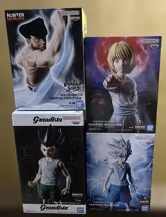 フィギュア 4点セット ハンターハンター 呪術廻戦 ヒロアカ - メルカリ