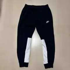 Nike ナイキ スウェットパンツ S ブラック ホワイト 黒 白