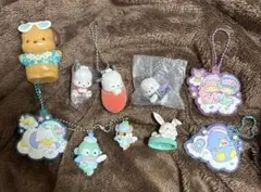 sanrio ポチャッコ トコナツバケーションフィギュアストラップセット