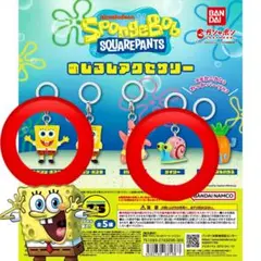 【スポンジ・ボブ、ゲイリー】スポンジ・ボブ めじるしアクセサリー 2点セット