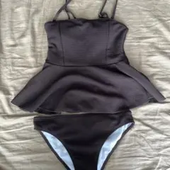 seadress セパレート水着 ビキニ ペプラム ダークブラウン 新品未使用のサムネイル