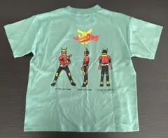 新品未使用品 仮面ライダー電王 Tシャツ 120 グリーン バースデイ 田渕周平