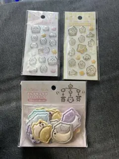 ちいかわベビー ミニミニぷっくりシール おしりもっちりフレークシール セット