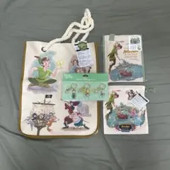 東京ディズニーシー　ファンタジースプリングス　ピーターパングッズ4点セット　新品