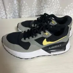 NIKE AIR MAX スニーカー ブラック グレー イエロー26.5のサムネイル