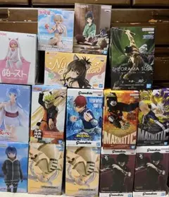 プライズ品フィギュア16体セット(1部被りあり) - メルカリ