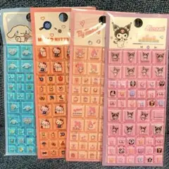 正規品 サンリオ タイルシール ぷっくりシール ぷくぷくシール 立体シール 硬い