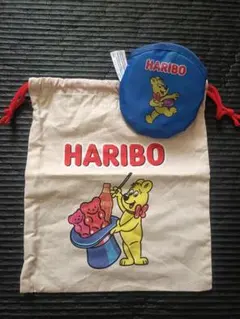 超希少品！HARIBO【日本未販売】折りたたみうちわ ハリボーベア＆巾着