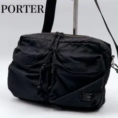 PORTER FORCE 요시다 가방 숄더백 블랙