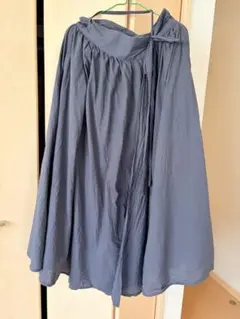r.p.s ロングスカート ラップスカート ブルーグレーのサムネイル