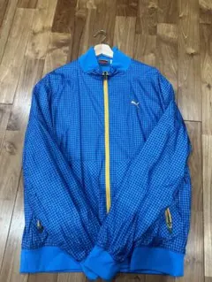ゴルフPUMA チェック柄 ジャケット XL