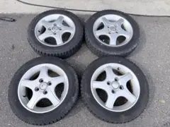 Daihatsu 14インチ アルミホイール スタッドレスタイヤ 4本セットのサムネイル