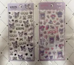 ①　クロミ タイル風　シール　２点セット