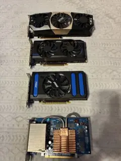 グラフィックボード 4枚セット まとめ売り