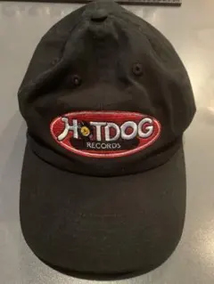 HOTDOG RECORDS キャップ ブラック