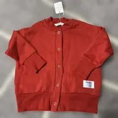 OMNES 赤 カーディガン 100cm