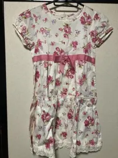 マザウェイズ　花柄半袖ワンピース 130